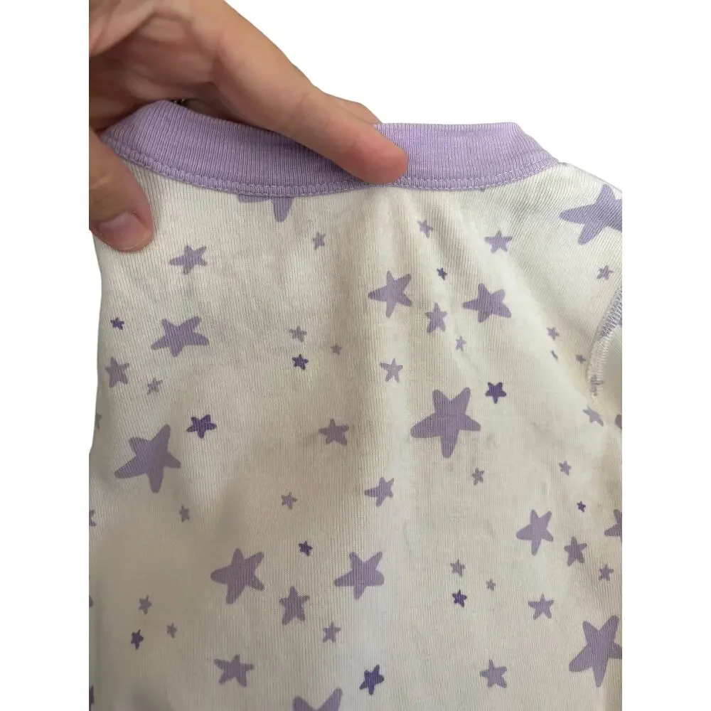 Hanna Andersson Moon and Back Girls 2 pc Pajamas Size 110 5 Play Condition